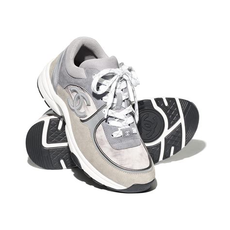 chanel men runners|chanel sneakers grey suede.